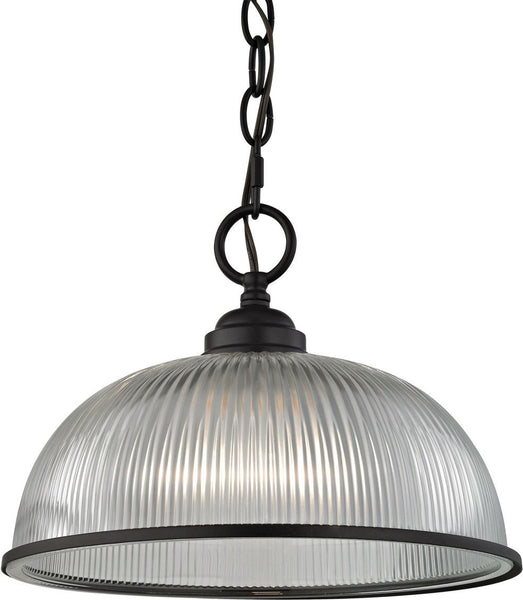 Liberty Park 1 Light Pendant In Oil Rubbed Bronze