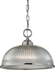 Liberty Park 1 Light Pendant In Brushed Nickel