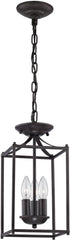 Foyer Collection 3 Light Pendant In Oil Rubbed Bronze