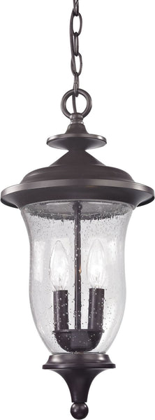 Trinity Pendant Lantern In Oil Rubbed Bronze