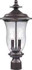 Trinity Post Lantern In Oil Rubbed Bronze