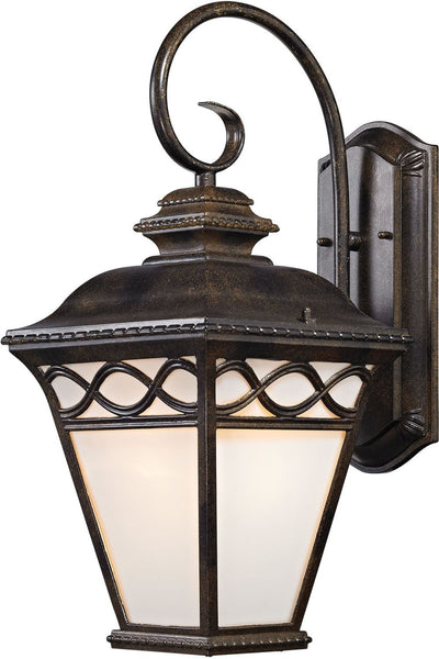 Mendham 1 Light Coach Lantern In Hazelnut Bronze