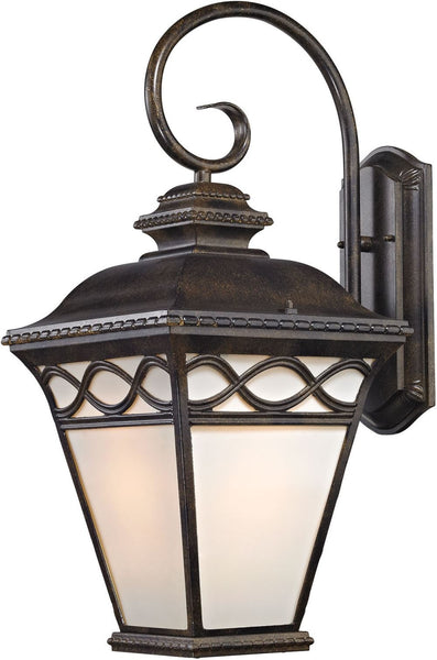 Mendham 1 Light Coach Lantern In Hazelnut Bronze