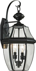 Ashford 2 Light Exterior Coach Lantern In Black