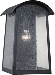 Prince Street 1 Light Exterior Wall Lamp In Matte Black