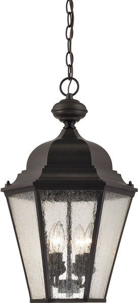 Cotswold 4 Light Exterior Hanging Lamp In Oil Rubbed Bronze
