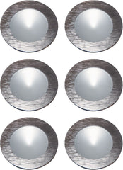 Ursa Collection 6 Light Disc Light Kit In Brushed Aluminum