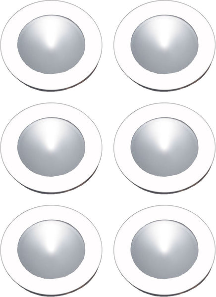 Ursa Collection 6 Light Disc Light Kit In White