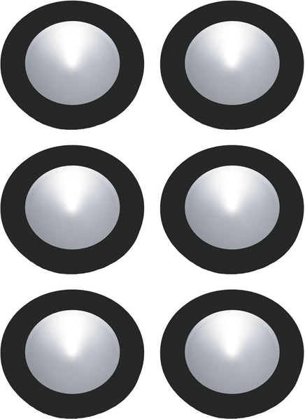 Ursa Collection 6 Light Disc Light Kit In Black