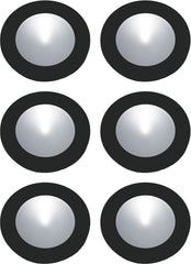 Ursa Collection 6 Light Disc Light Kit In Black