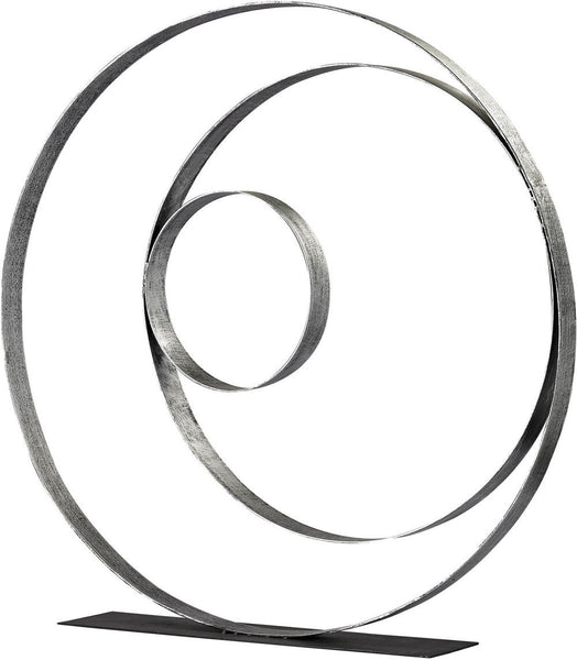 Aged Silver Sculpture