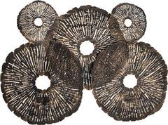 Coral Discs Fire Screen