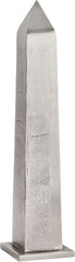 Small Nickel Plated Table Top Obelisk