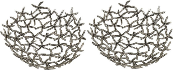 Hand Forged Silver Starfish Bowl