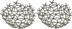 Hand Forged Silver Starfish Bowl