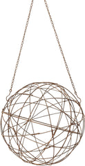 Aged Iron Wire Sphere - Small.