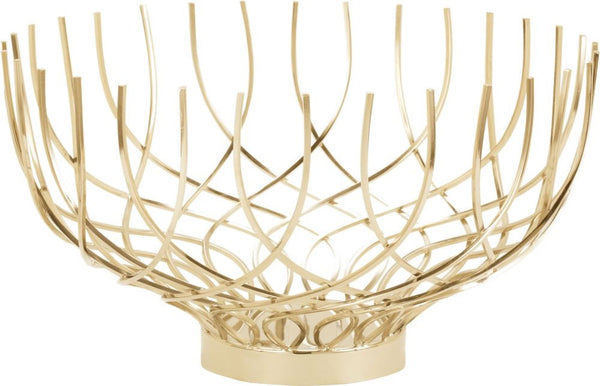 Gold Vortex Dish