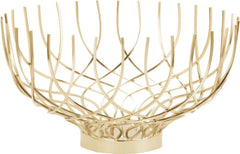 Gold Vortex Dish