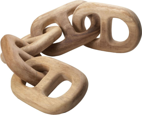 Hand Carved Chain Link - 5 Link