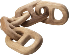 Hand Carved Chain Link - 5 Link
