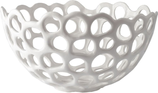 Perforated Porcelain Dish - Lg