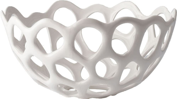 Perforated Porcelain Dish - Md