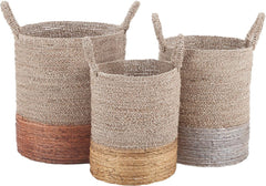 Mixed Metallics Nested Baskets