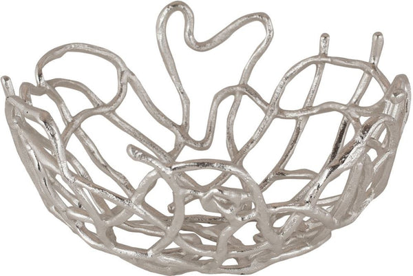 Silver Free Form Bowl