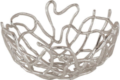 Silver Free Form Bowl