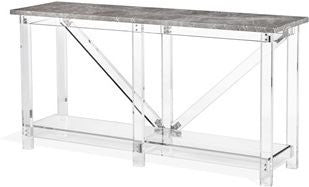Lowell Console - Italian Gray
