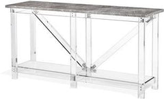 Lowell Console - Italian Gray