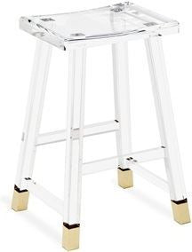 Reva Counter Stool - Brass