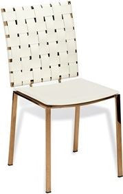 Bliss Woven Chair - White