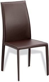 Jada High Back Dining Chair - Chocolate