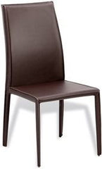 Jada High Back Dining Chair - Chocolate