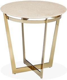 Wyatt Side Table - Cream