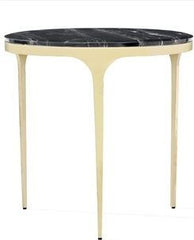 Camilla Side Table - Nero Storm
