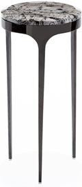 Camilla Drink Table - Gray Abstract