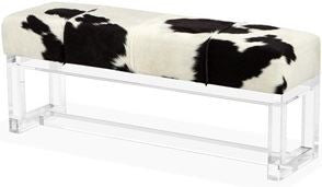 Avalon Bench - Spotted Hide