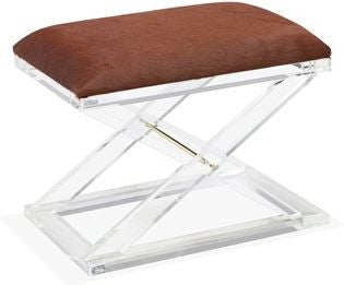 Asher Stool - Coffee Hide