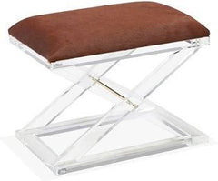 Asher Stool - Coffee Hide