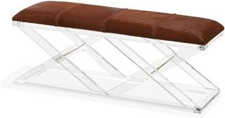 Asher Bench - Coffee Hide