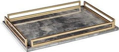Seraphina Grand Tray - Charcoal Vellum