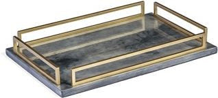 Seraphina Tray - Charcoal Vellum