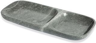 Harlow Dual Section Tray - Gray