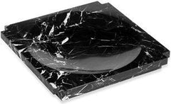 Haven Large Marble Candy Dish - Black