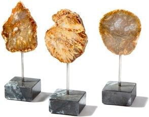 Polished Chalcedon Trio
