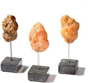 Natural Chalcedon Trio