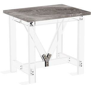 Lowell Side Table - Italian Gray