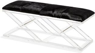 Asher Bench - Black Hide